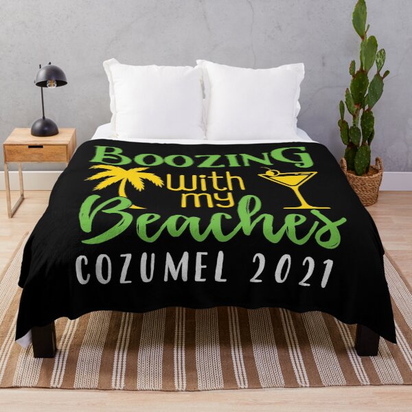 Item preview, Boozing With My Beaches Bachelorette Girls Trip Cozumel 2021 design designed and sold by jakehughes2015.