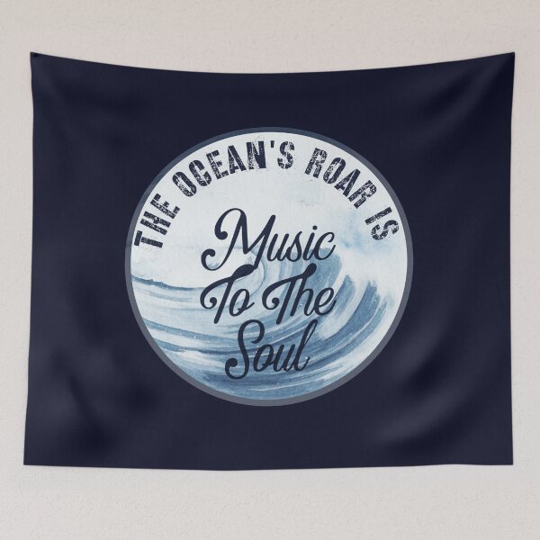 Item preview, The oceans roar is music to the soul- Birthday gift designed and sold by AmazingEcraft.