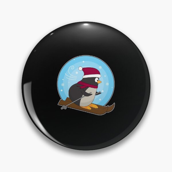 Item preview, Penguin Skier Ski designed and sold by Snabdesign84.