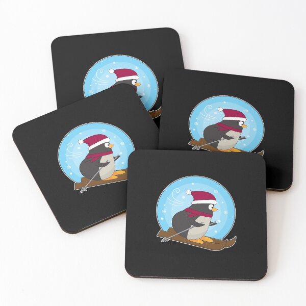 Item preview, Penguin Skier Ski designed and sold by Snabdesign84.