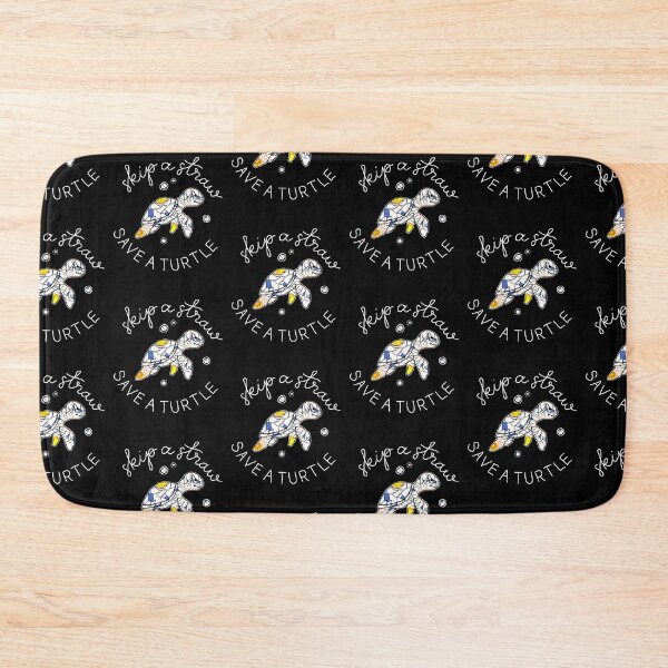Item preview, Skip a Straw save a Turtle Save the Turtles designed and sold by Sioox.
