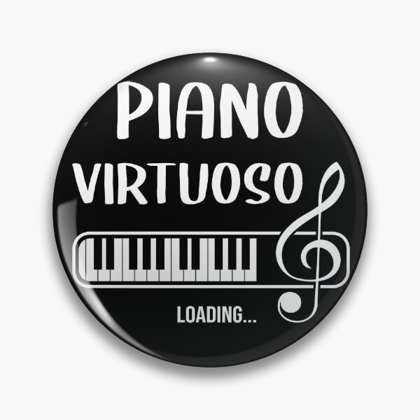 Item preview, Pianist - Piano Virtuoso Loading with Clef designed and sold by EllenTune.
