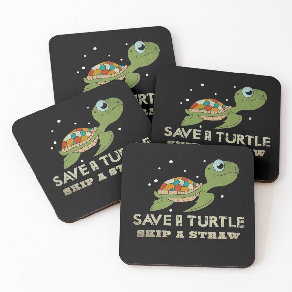 Item preview, Skip a Straw save a Turtle Save the Turtles designed and sold by Sioox.