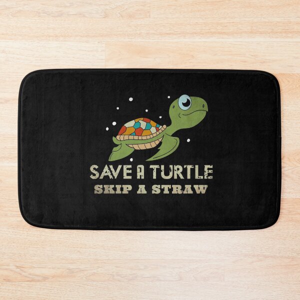 Item preview, Skip a Straw save a Turtle Save the Turtles designed and sold by Sioox.