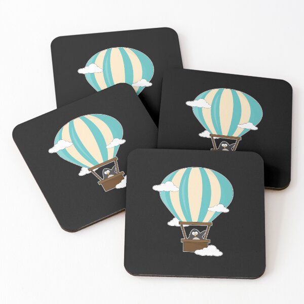 Item preview, Penguin Hot air balloon  designed and sold by Snabdesign84.
