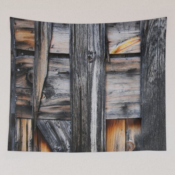 Item preview, Grunge Rustic Black Grey Barn Door designed and sold by IamTrending.