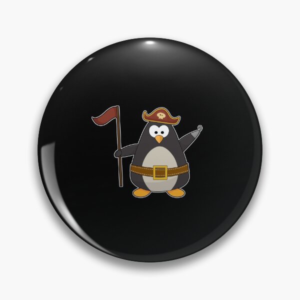 Item preview, Penguin Pirate Flag designed and sold by Snabdesign84.