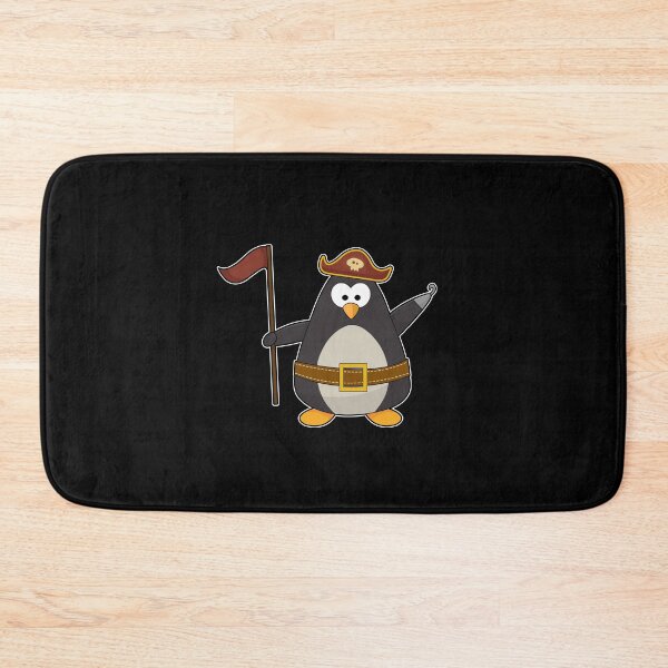 Item preview, Penguin as Pirate with Pirate belt & Pirate hat designed and sold by Snabdesign84.