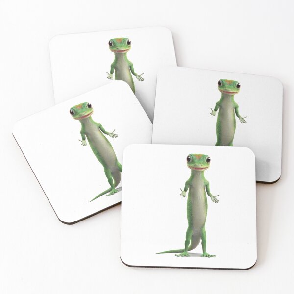 Item preview, cute gecko standing designed and sold by KooisterDesigns.