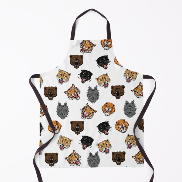 Item preview, Realistic animal heads, pattern and sticker pack designed and sold by nikolaj1301.