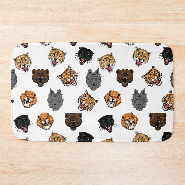 Item preview, Realistic animal heads, pattern and sticker pack designed and sold by nikolaj1301.