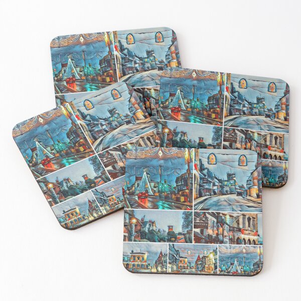 Item preview, Xmas card stratford lights designed and sold by Lamming Art.