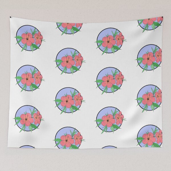 Item preview, Hibiscus sticker designed and sold by daenyses.