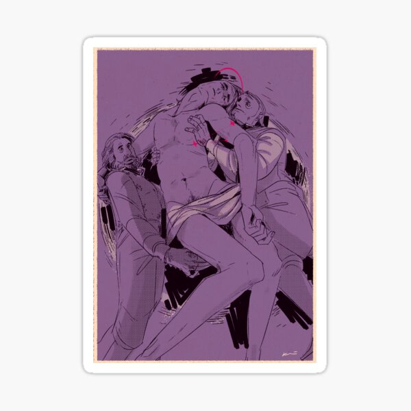 Terror Pieta Sticker