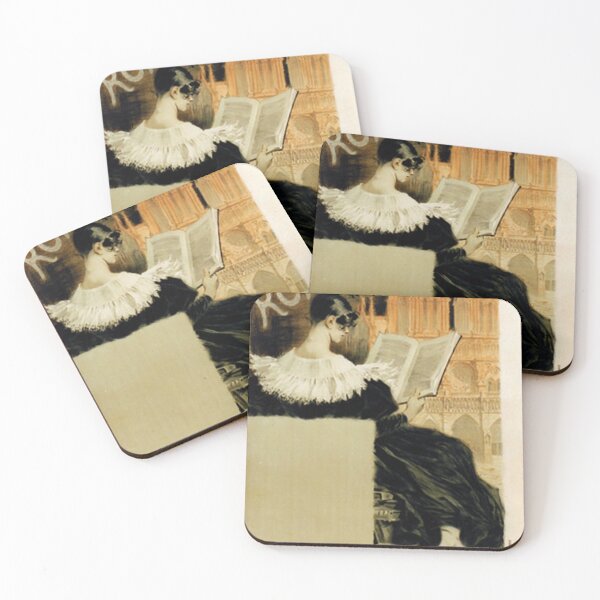 Item preview, retro librairie romantique designed and sold by CorasPosters.