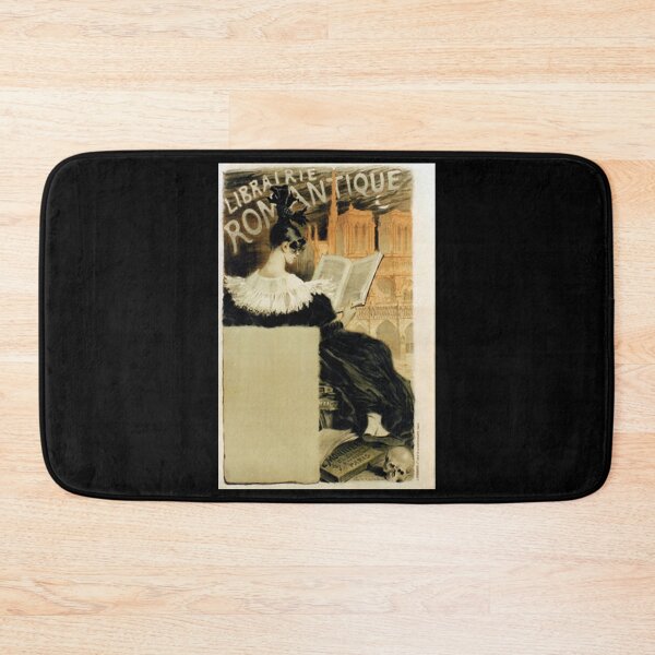 Item preview, retro librairie romantique designed and sold by CorasPosters.