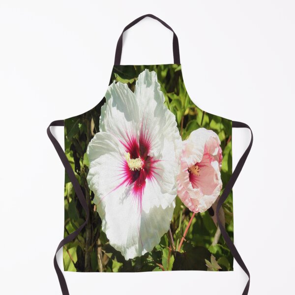 Item preview, Beautiful White and Red Crimson Queen Hibiscus designed and sold by myrubiogarden.