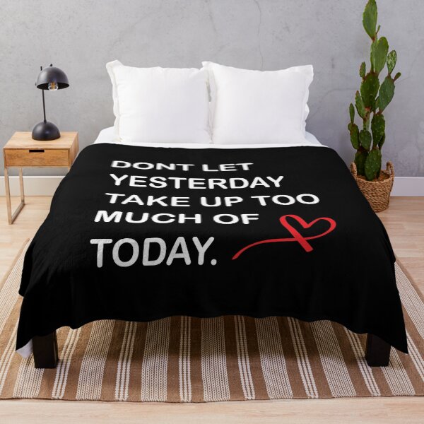 Item preview, Dont Let Yesterday Take Up Too Much Of Today! Inspiration designed and sold by TheMattDesigns.