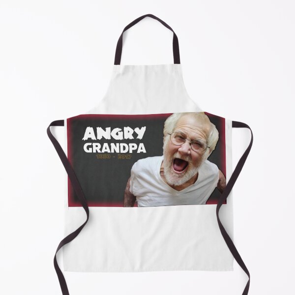 Item preview, angry grandpa stickers designed and sold by mozax.