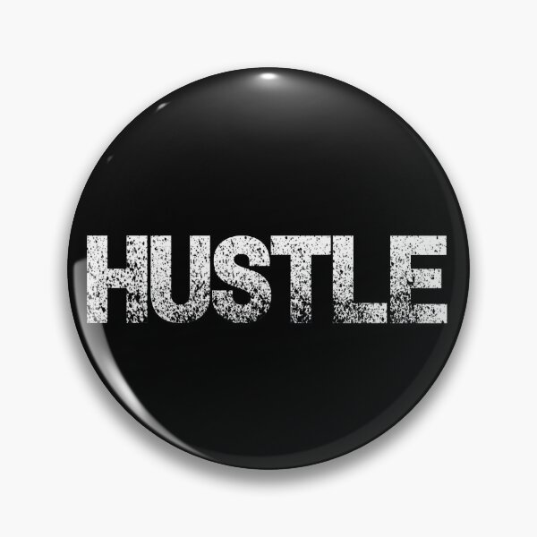 Artikelvorschau, Hustle Distressed Vintage Design entworfen und verkauft von SimplePickUps.
