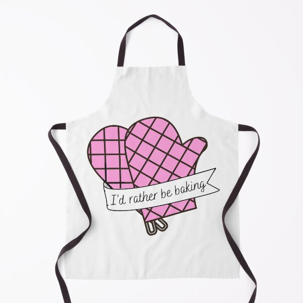 Item preview, I'd rather be baking - baking gloves mittens designed and sold by MerchActually.