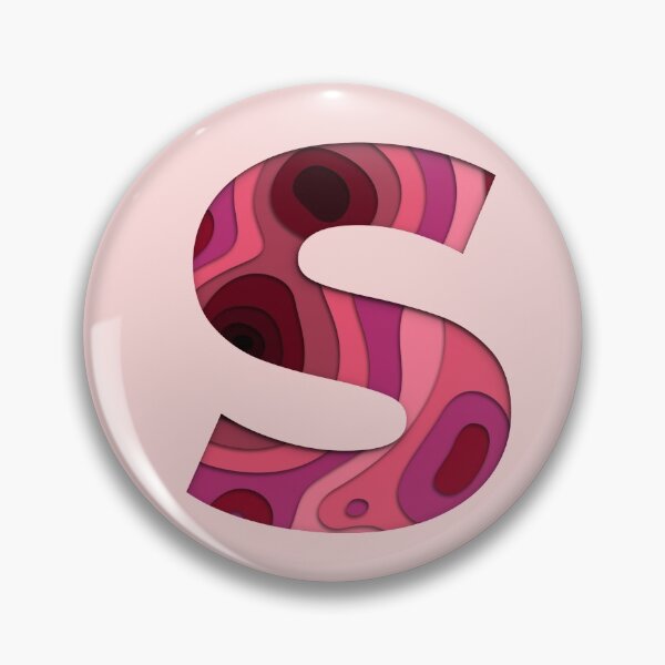 Item preview, 3D Papercut Alphabet -  S - Girly Pink designed and sold by AuroCreatives.