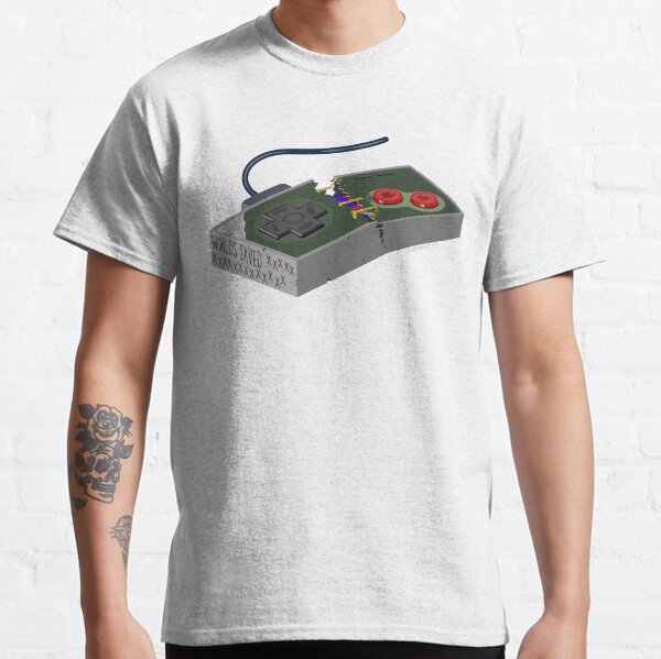 Another World Saved (Black) Classic T-Shirt