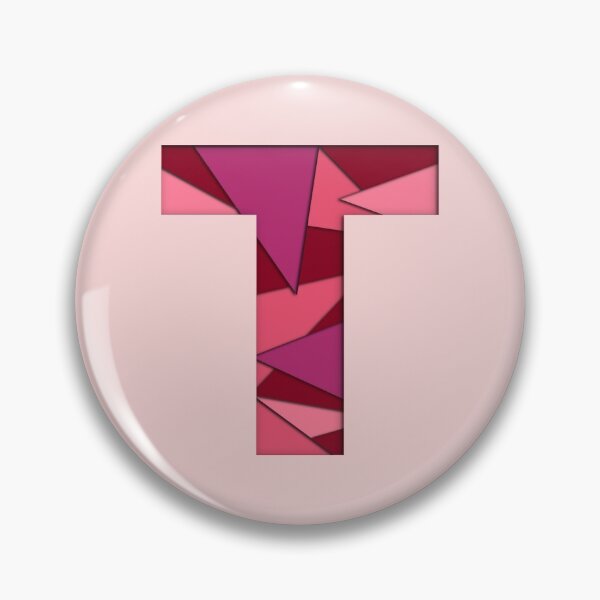 Item preview, 3D Papercut Alphabet -  T - Girly Pink designed and sold by AuroCreatives.