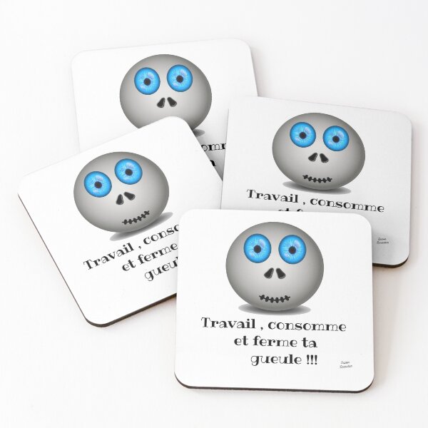 Item preview, Work, consume and shut your mouth !!! designed and sold by designprojets.