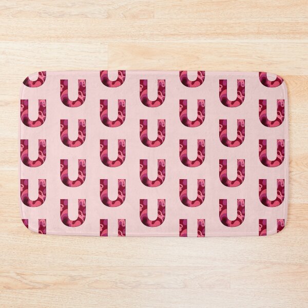 Item preview, 3D Papercut Alphabet -  U - Girly Pink designed and sold by AuroCreatives.