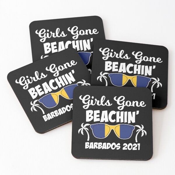 Item preview, Girls Gone Beaching Bachelorette Girls Trip Barbados 2021 print designed and sold by jakehughes2015.