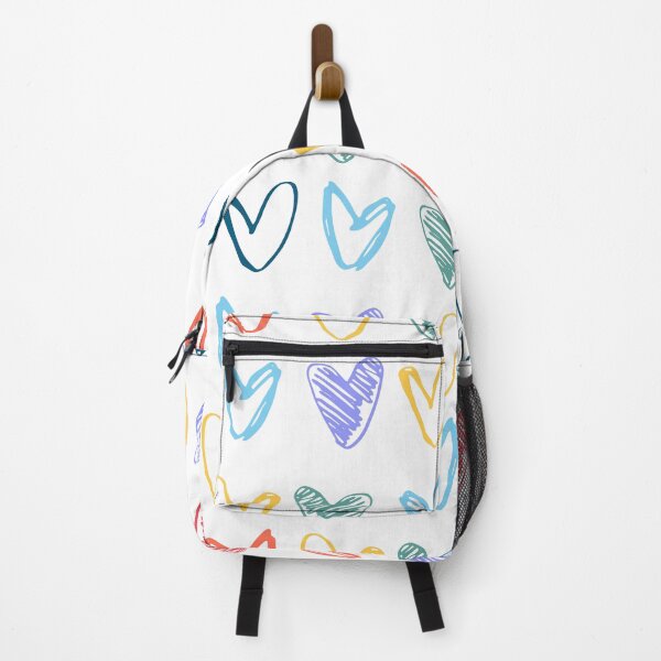 Item preview, Pastel rainbow-colored hearts designed and sold by Svetlana Piatigoskaia.