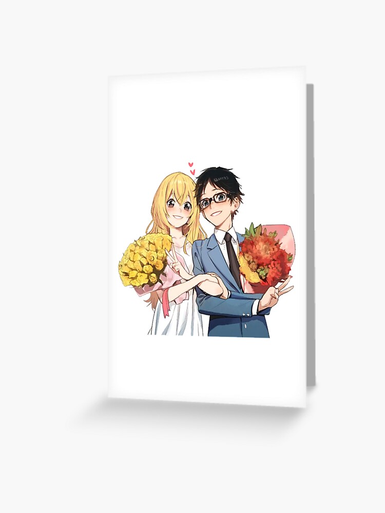 Shigatsu Wa Kimi No Uso - Kaori Greeting Card for Sale by foxxykitten