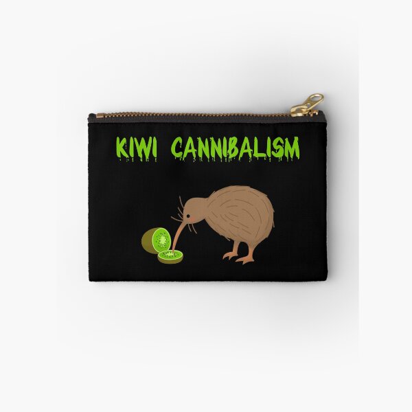Item preview, Kiwi Cannibalism, Cute New Zealand Kiwi Bird Eating Kiwi Fruit designed and sold by Koalaslifestyle.