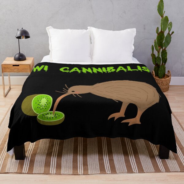 Item preview, Kiwi Cannibalism, Cute New Zealand Kiwi Bird Eating Kiwi Fruit designed and sold by Koalaslifestyle.