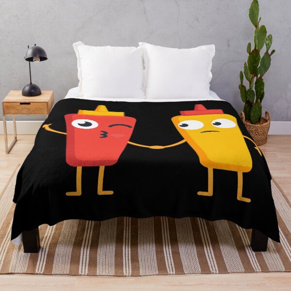 Item preview, Cute Ketchup Mustard designed and sold by TrueTrippyArts.