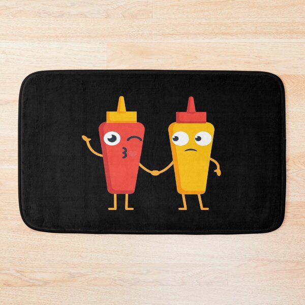 Item preview, Cute Ketchup Mustard designed and sold by TrueTrippyArts.