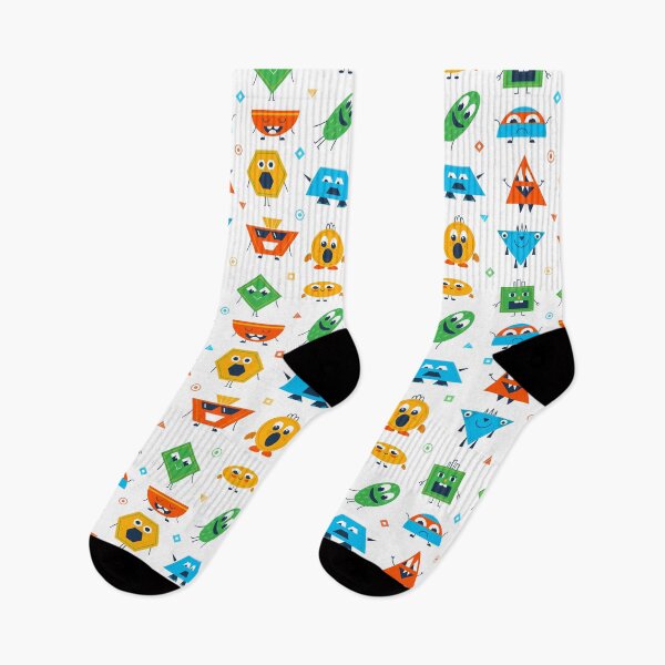 Item preview, Colorful geometric characters designed and sold by Capictures.