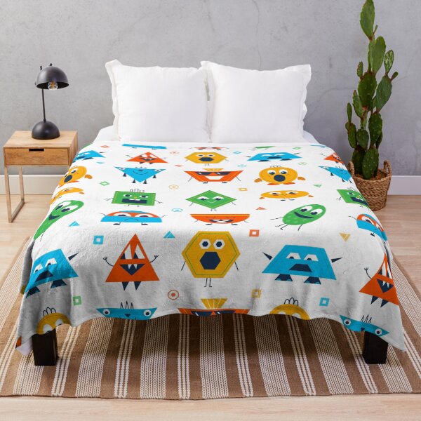 Item preview, Colorful geometric characters designed and sold by Capictures.