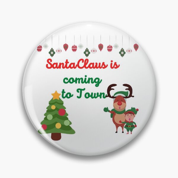 Item preview, santaclause is coming to town designed and sold by Bubblegirl17.
