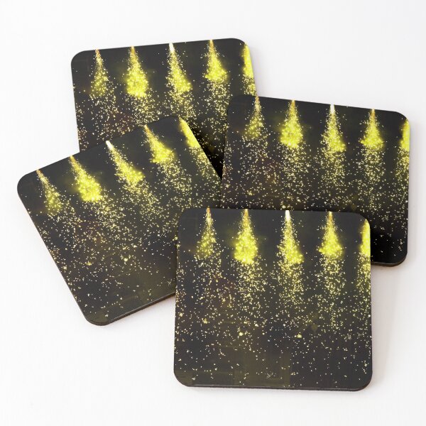 Item preview, Sparkling theatre lights in yellow designed and sold by Photopat.