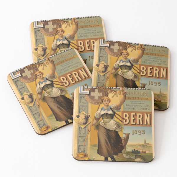 Item preview, retro schweizerische landwirthschaftliche ausstellung bern designed and sold by CorasPosters.