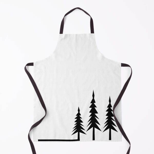 Item preview, Minimalist Tree Forest: Classic black edition designed and sold by Deegital18.
