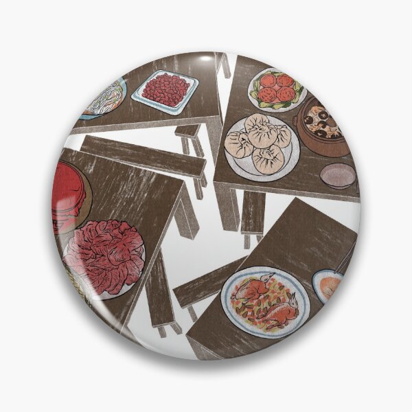 Item preview, Illustration of Chinese food and drink in martial arts movies designed and sold by iswenyi.