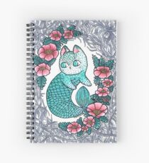 Mermaid kitty Spiral Notebook