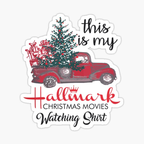 Hallmark Watching Stickers Redbubble Hallmark Watching Stickers Redbubble