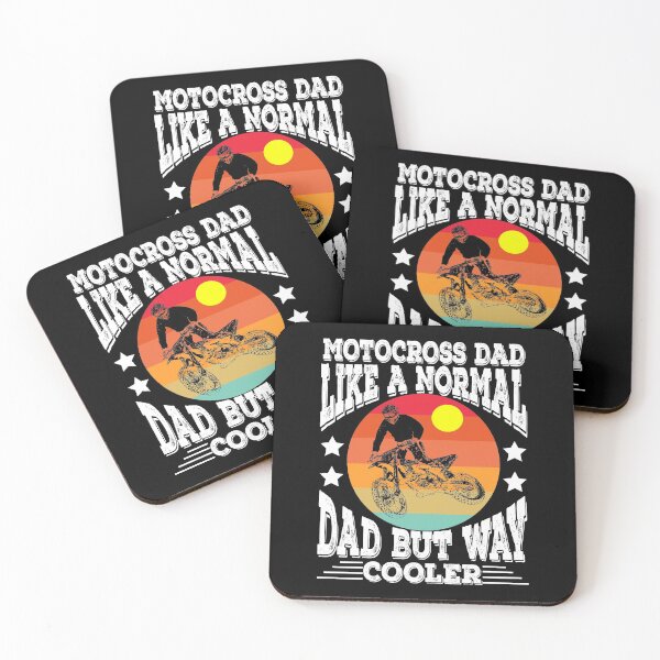 Item preview, Motocross Dad Like A Normal Dad But Way Cooler designed and sold by vineeth.