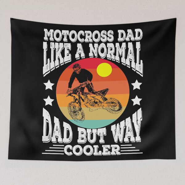 Item preview, Motocross Dad Like A Normal Dad But Way Cooler designed and sold by vineeth.