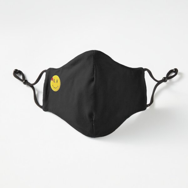 Watchmen Smiley Symbol Fitted 3-Layer