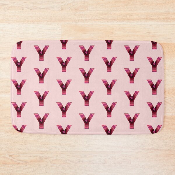 Item preview, 3D Papercut Alphabet -  Y - Girly Pink Waves designed and sold by AuroCreatives.
